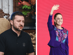 Claudia Sheinbaum será la primera presidente de México y eso provoca reacciones alrededor del mundo, como la del presidente de Ucrania, Volodímir Zelenski. EFE / J. Sta Rosa / XINHUA / L. Mengxin