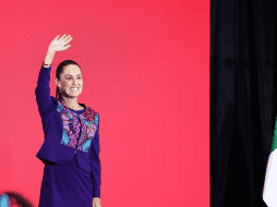 Claudia afirmó que continuaría con los programas sociales iniciados por el actual gobierno. Xinhua/Li Mengxin