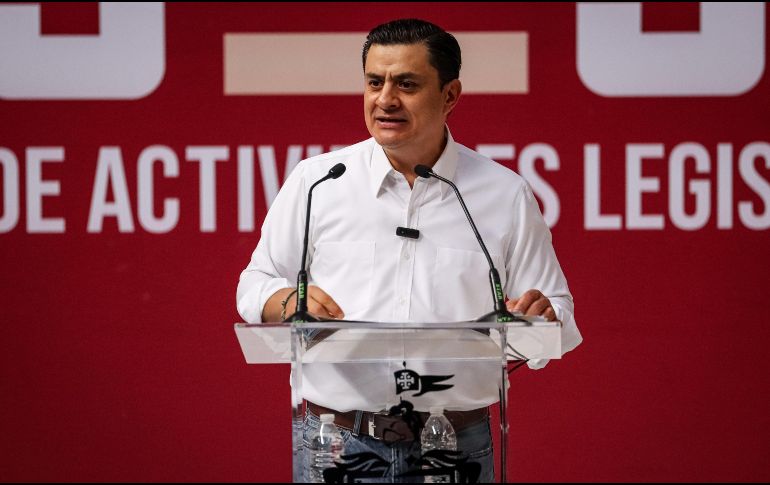 Chema Martínez, exigió al IEPC sacar las manos del actual proceso electoral y dejarlo todo a responsabilidad del INE. EL INFORMADOR/H. Figueroa.