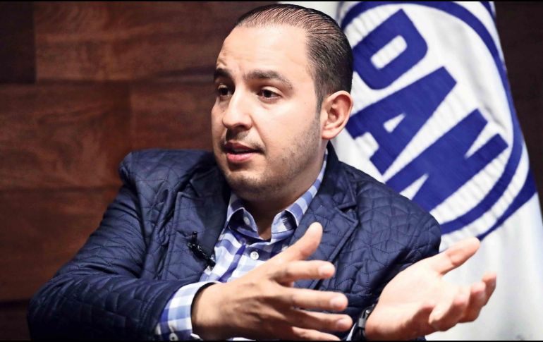 Marko Cortés, dirigente nacional del Partido Acción Nacional (PAN). SUN/ARCHIVO