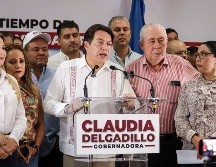 Aquí en Jalisco tenemos un triunfo contundente de nuestro movimiento: Mario Delgado, coordinador nacional de Morena. EL INFORMADOR / H. Figueroa