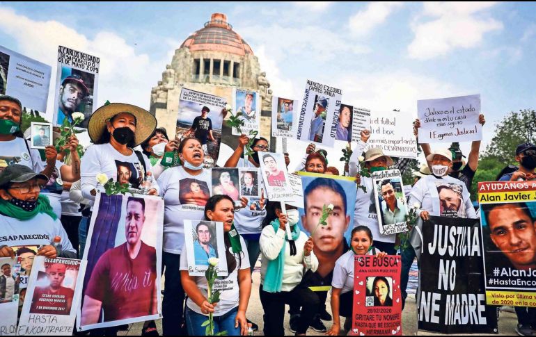 Llenaron la casilla de candidaturas no registradas con el nombre de los más de 114 mil 600 desaparecidos. SUN/ARCHIVO