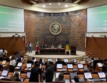 La presidenta de la Jucopo, la diputada de Movimiento Ciudadano, Marcela Padilla, en conjunto con la legisladora del PAN, Claudia Murguía, señaló que hay un acuerdo entre todas las bancadas del Congreso del Estado. EL INFORMADOR / ARCHIVO