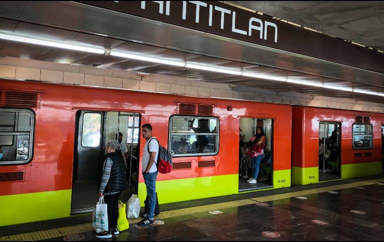 El costo del boleto del metro de CDMX es de cinco pesos. SUN/ ARCHIVO.