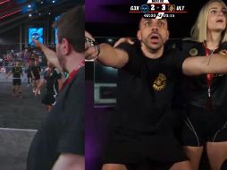 DjMaRiiO, el streamer español y presidente de Ultimate Mostoles, no ocultó su enojo y en un acto desesperado, bajó a la cancha y empezó a reclamarle al árbitro de que el tiempo se había terminado. ESPECIAL