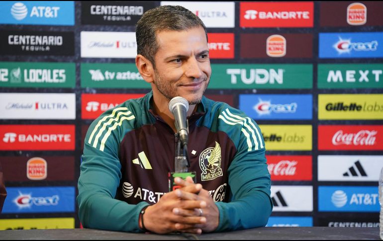 Jaime Lozano, entrenador del cuadro tricolor, destacó el buen ánimo que impera en su equipo. IMAGO7.