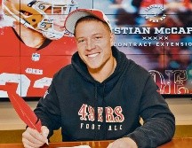 McCaffrey ha ayudado a transformar la ofensiva de San Francisco desde que fue adquirido en un canje proveniente de Carolina a mediados de la temporada de 2022. ESPECIAL/49ers