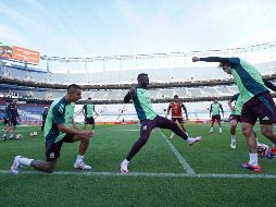 Entrenamiento de la Selección de México en el Empower Field at Mile High Stadium de Denver. IMAGO7/R. Vadillo