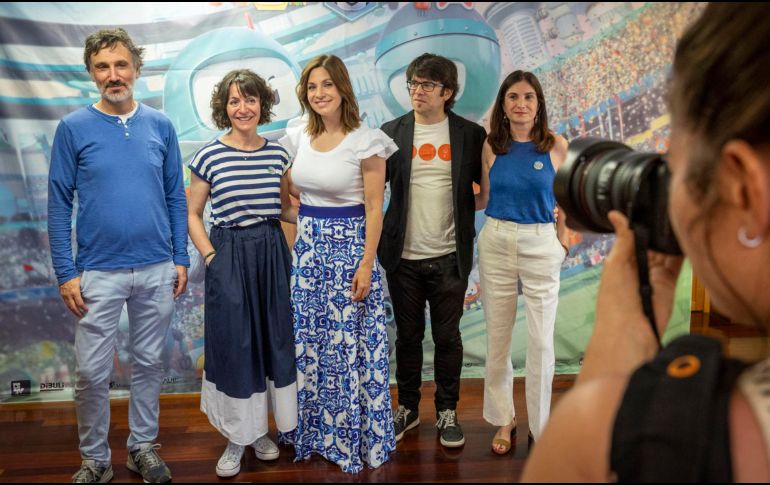 La película que cuenta con la participación de Leire Martínez, vocalista de La Oreja de Van Gogh, llega a los cines españoles este viernes. EFE/Javier Etxezarreta