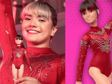 La gimnasta mexicana ya tiene su propia muñeca Barbie y forma parte de la campaña Role Model. INSTAGRAM/ voiceinsport/ alexa.morenomx