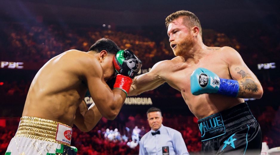 Canelo Álvarez podría perder su título de la FIB. ESPECIAL/Foto de Dan Rafael en Fight Freaks Unite