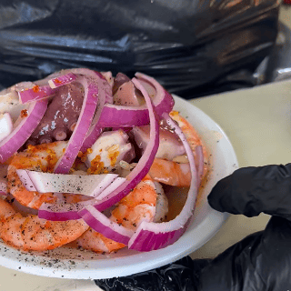 Así lucen unos mariscos que deberían tener estrella Michelin