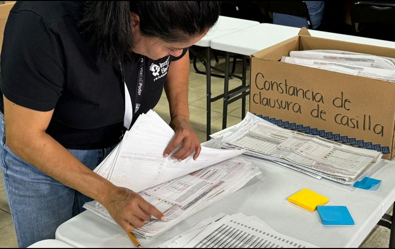 El IEPC informó que desde ayer por la noche envió las actas. ESPECIAL / X / IEPC JALISCO