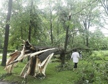 Abril fue el segundo mes con más tornados jamás registrado en el país. AP / DETROIT NEWS / R. BUCKSON