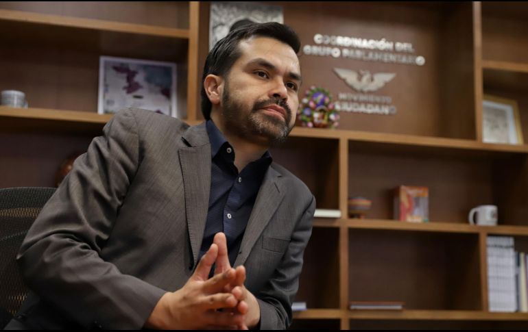 Máynez expresó su preocupación por las acciones del partido oficialista en Jalisco. SUN/ ARCHIVO.