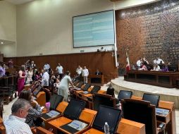 También este miércoles, Hagamos y el PAN chocaron contra MC por la aprobación de la ley sobre violencia vicaria. ESPECIAL