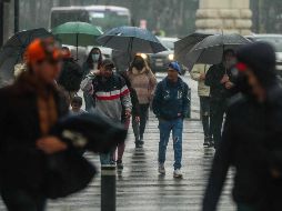 El SMN también detalló aquellos estados que se verán afectadas por lluvias en los próximos días. SUN/ ARCHIVO.