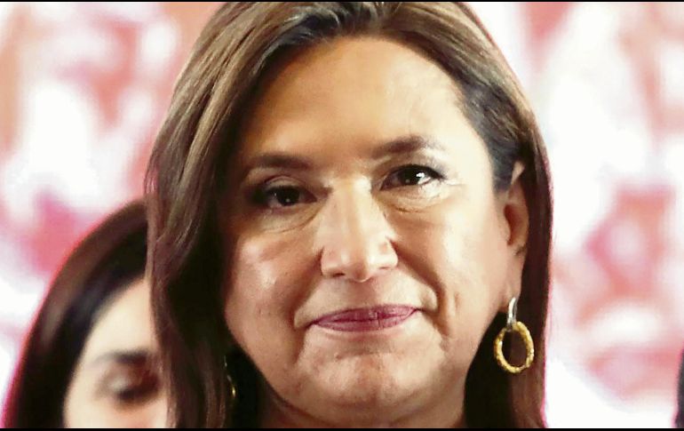 Xóchitl Gálvez ha mantenido el discurso de fraude. EFE