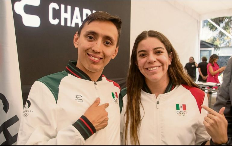 Emiliano Hernández es campeón panamericano en pentatlón moderno y Ale Orozco es doble medallista olímpica en saltos sincronizados desde la plataforma de 10 metros. COMITÉ OLÍMPICO MEXICANO