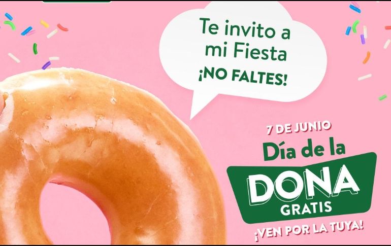 Estas son las sucursales de Krispy Kreme en las que te harán válidas las promociones por el Día de la Dona. ESPECIAL / Facebook