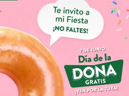 Estas son las sucursales de Krispy Kreme en las que te harán válidas las promociones por el Día de la Dona. ESPECIAL / Facebook