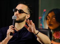 El rapero, compositor, cantautor y actor español C. Tangana aseguró que producir cine le ha dado la oportunidad de explorar otras formas creativas y no encasillarse sólo como músico. EFE/ Francisco Guasco