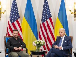 Zelensky agradeció el apoyo de Estados Unidos. ESPECIAL / X / @POTUS