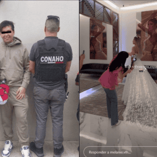 Novia de 'Fofo' Márquez se prueba vestidos de novia tras ampliación del caso ¿saldrá de la cárcel?