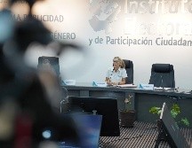 La presidenta del Instituto Nacional Electoral (IEPC), Paula Ramírez Höhne, aseguró que ni ella ni el personal del organismo se dejarán amedrentar. ESPECIAL/ X/ @iepcjalisco.