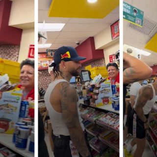 Maluma pasa a un OXXO por las "chelas" y se vuelve viral
