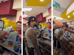 El cantante colombiano Maluma fue captado comprando cervezas en un OXXO y el video se volvió viral. ESPECIAL / @AsiEsMonterrey