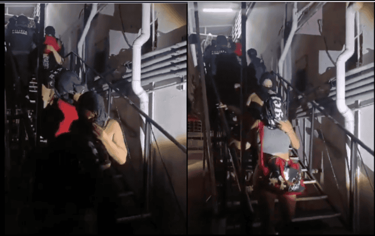 Durante el operativo fue detenido un hombre, identificado como Julio Alejandro 