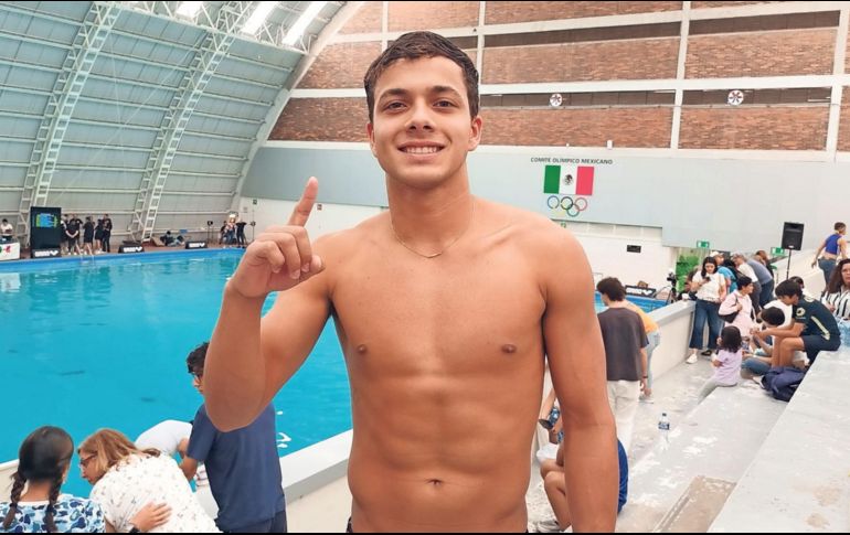 El veracruzano de 20 años superó en sus ejecuciones a Rodrigo Diego y Jahir Ocampo. SUN/A. Sanguino