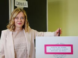 Esta cita electoral es un termómetro político para el Gobierno de la ultraderechista Giorgia Meloni, candidata y favorita para ganar las europeas. EFE/G. LAMI