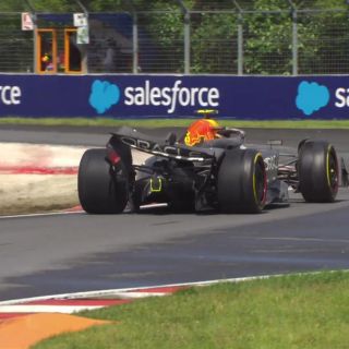 "Checo" abandona el GP de Canadá por incidente