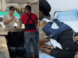 Reto viral de HotSpanish pone en riesgo a mexicano tras probar comida callejera de la India. ESPECIAL/ Video de hotspanishmx en TikTok