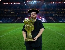 Ibai Llanos se mostró en malas condiciones en su aparición por el AICM. ESPECIAL / X @ibaiLlanos