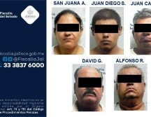 Las cinco personas implicadas deberán permanecer seis meses en prisión preventiva justificada, como medida cautelar. ESPECIAL / Fiscalía del Estado