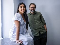 Entrevista con el Director Alejandro Gerber y la Actriz Adriana Paz en el marco del 39 Festival Internacional de Cine de Guadalajara (FICG). EL INFORMADOR/ H. Figueroa.