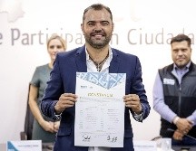 Gerardo Quirino Velázquez señaló que va a abordar los temas importantes del municipio como es el transporte público con la próxima conclusión de la línea 4 del Tren Ligero. EL INFORMADOR/ H. Figueroa.