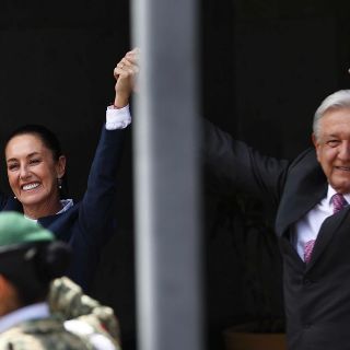 López Obrador describe su reunión con Sheinbaum en Palacio Nacional