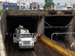 Paso a desnivel en Federalismo, una de las avenidas más susceptibles a las inundaciones. EL INFORMADOR/Archivo