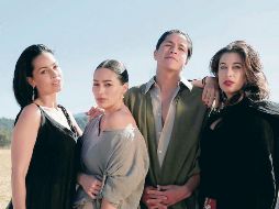 Marta Méndez Cross, Valeria Maldonado, Cristo Fernández y Virginia Novello. CORTESÍA