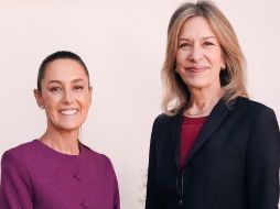 A través de su cuenta de X, detalló que se reunió con Elizabeth Sherwood-Randall, asesora del presidente Joe Biden para temas de seguridad interna. ESPECIAL / X / @Claudiashein