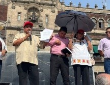 El vocero de la CNTE exhortó a quienes integrarán la próxima legislatura realizar reformas a favor de los trabajadores. SUN / Y. Ruiz