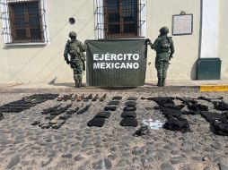 Este decomiso se suma al realizado por elementos del Ejército en Encarnación de Díaz. CORTESÍA