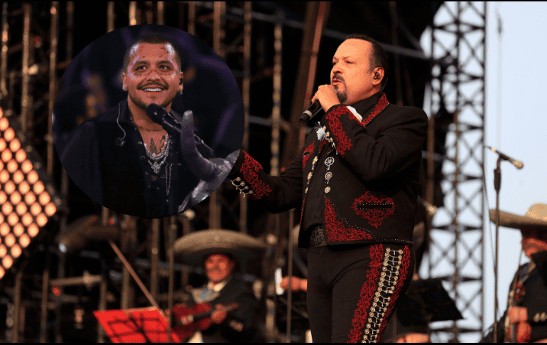 En el 2023, previo a un Palenque que ofreció en Texcoco, Pepe Aguilar fue cuestionado sobre la paternidad de Nodal con su entonces novia Julieta. ESPECIAL/ SUN/ EL INFORMADOR/ ARCHIVO.