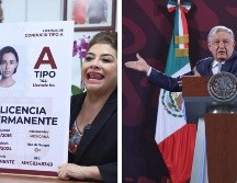 Brugada aseguró que la licencia permanente para automóviles particulares en CDMX estará disponible a partir del 1 de enero de 2025. X / @ClaraBrugadaM / EFE / ARCHIVO