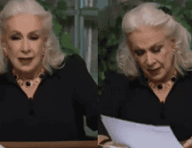 La actriz pedía a la recién electa Presidenta de México que no continuara con la dinámica de AMLO y sus “farsas mañaneras”. X TWITTER-/ @JorgeArmandoR_