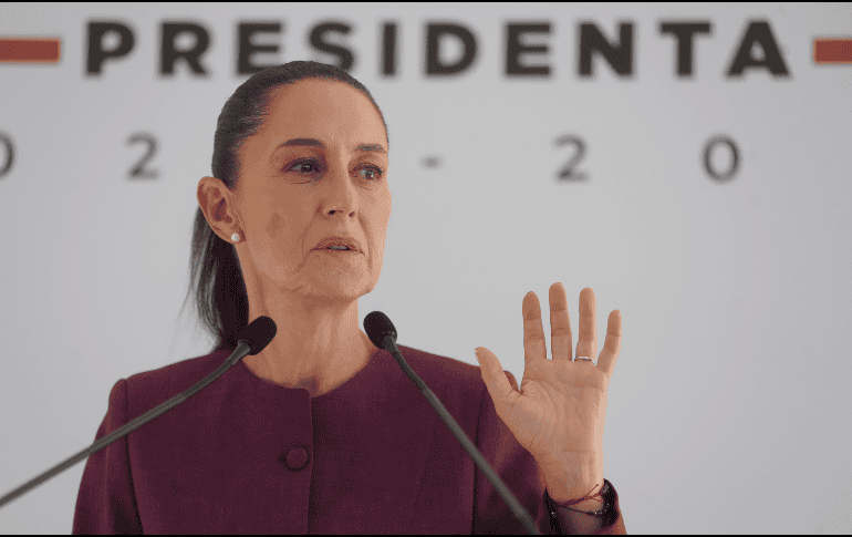 Sheinbaum anunció iniciativas para dos programas sociales nuevos en México. EFE / I. Esquivel